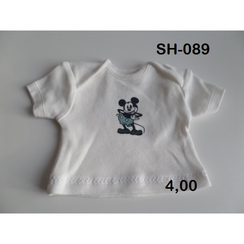 shirt wit met Mickey Mouse